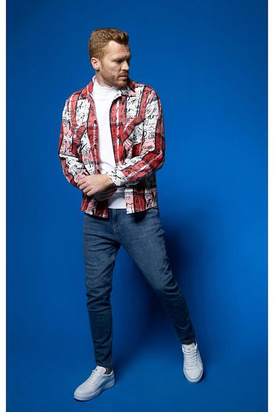 SÖR BÜLEND Men's Lumberjack Shirt Plus Size