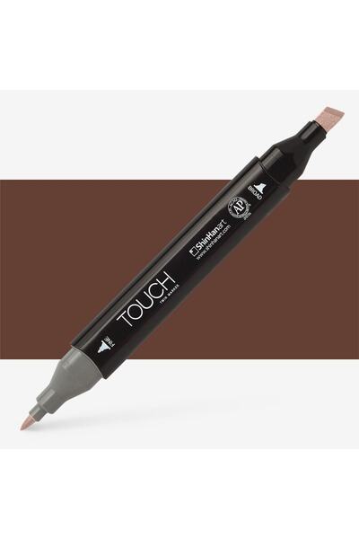 Shinhan Art Touch Twin Marker Pen : Double Ended Marker Pen : Chocolate : Br92