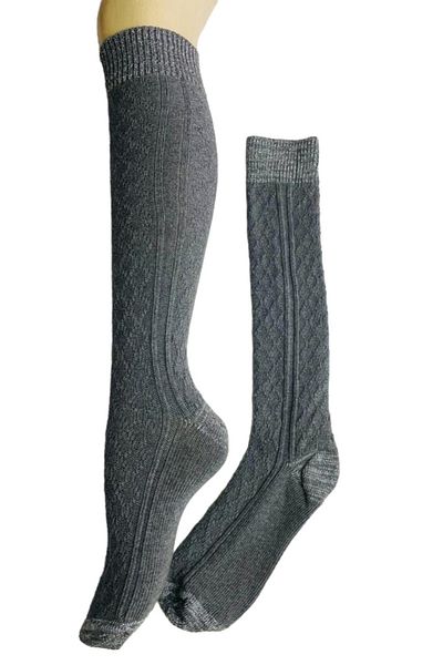 Yonca Butik Glitter Below Knee Gray