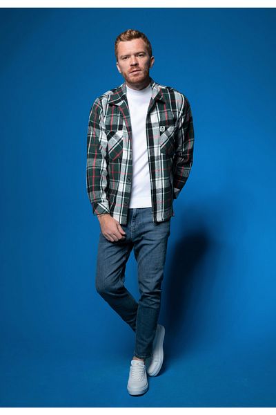 SÖR BÜLEND Men's Lumberjack Shirt Plus Size