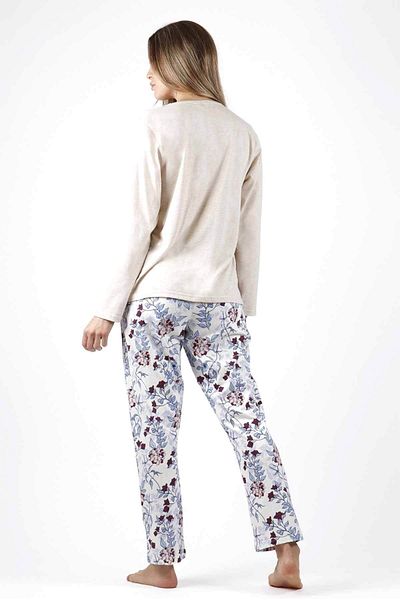 AYYILDIZ 56183 Beige Pajama Set