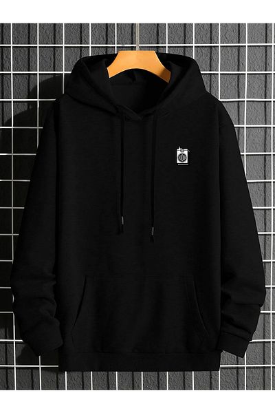 DAXİS Sportwear Company Φούτερ με στάμπα Oversize με κουκούλα