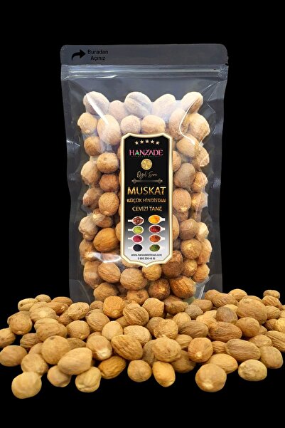 Hanzade Bitkisel Muskat (musgat) Küçük Hindistan Cevizi 250 Gr