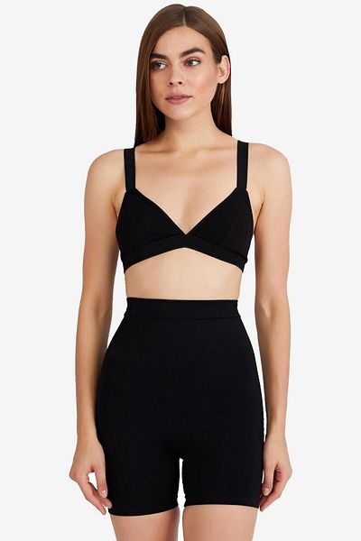 AYYILDIZ 313 Schwarzes Korsett mit hoher Taille