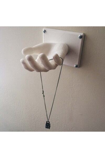 Bi'şeyler Sepeti El Askısı Kolyelik Yüzük Asma Takı Askı Dekoratif Duvar Aksesuar