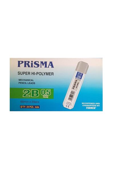 Prismacolor Super Hi-polymer Kalem Ucu 0,5 2b 60mmx20 Min 1 Adet Tüp