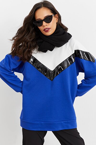 Cool & Sexy Sweatshirt - Dunkelblau - Oversized