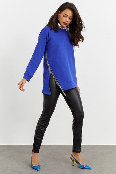 Cool & Sexy Sweatshirt - Dunkelblau - Relaxed Fit