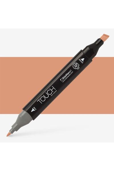 Shinhan Art Touch Twin Marker Pen : Double Ended Marker Pen : Leather Brown :...