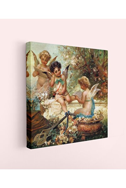 Carmen Hans Zatzka - Musician Angels Kanvas Tablo - Başyapıtlar