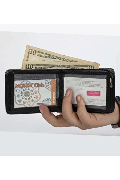 HighClass Ruby Erkek Mavi Deri Cüzdan