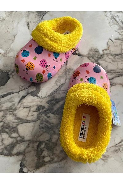 MODA SENİ Εύκαμπτες, ελαφριές, ζεστές εσωτερικές, άνετες, αδιάβροχες παιδικές παντόφλες εσωτερικού χώρου