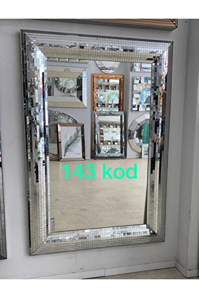 MURANO 100x70 Bombeli Dikdörtgen Dekoratif Ayna