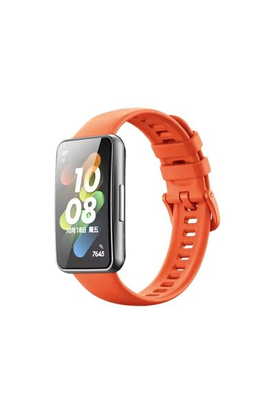 Nezih Case Huawei Honor Band 7 Uyumlu Soft Design Klasik Jel Silikon Kordon