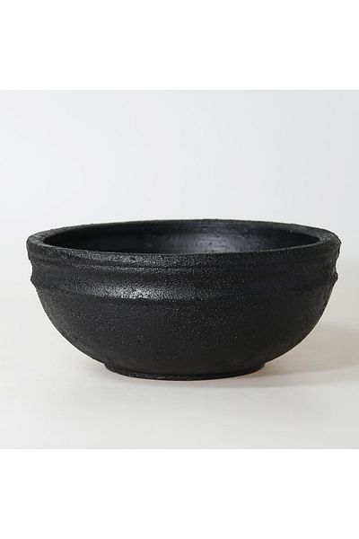 Selim Vitale Large Bowl Black