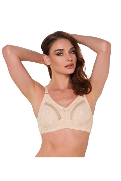 AYCI Sutien pentru strângere/minimizare din dantelă de cireșe