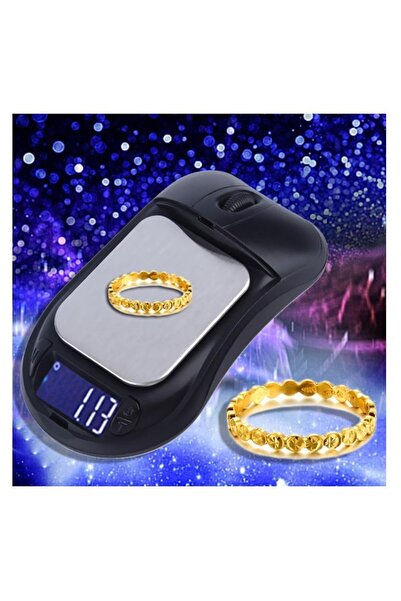 DepoMega Dijital Hassas Terazi 200 gram Kuyumcu Terazi Mouse Model