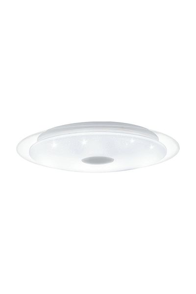 Eglo 98323 Indoor " Lancıano 1" White, Transparent Color Cast Steel Wall / Ceiling Lighting Ip20 Le
