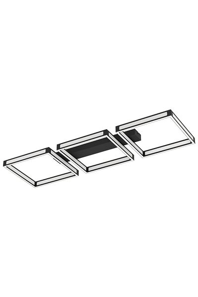 Eglo 99789 Indoor " Altaflor " Black Color Cast Steel Ceiling Lighting Ip20 Led Max: 12X2,8W Width: