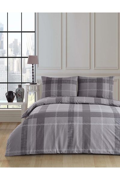 Altınbaşak Creaforce Double Duvet Cover Set Rexos Mabrle