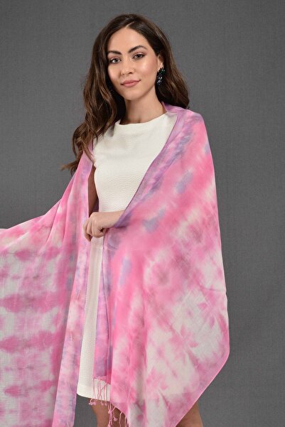 Dosimira Batik Fular Pembe/ Eflatun