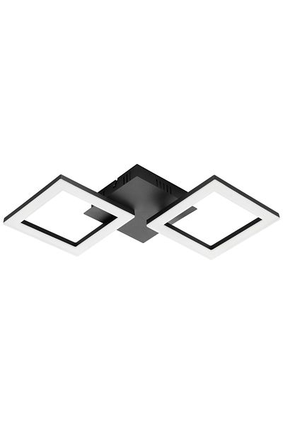 Eglo 900315   Indoor " Paranday-Z " Black Color Cast Steel Led Ceiling Lamp Ip20 Max: 15.5W Width: 47
