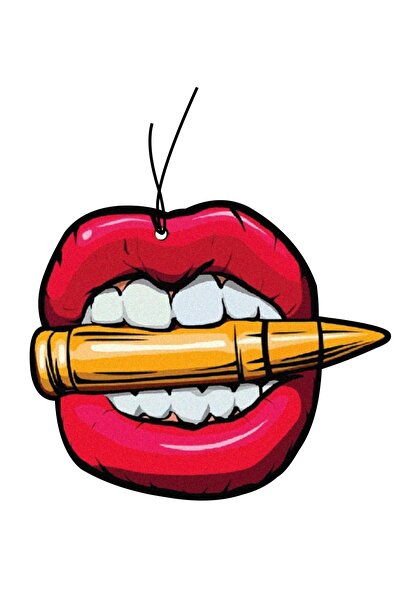 Genel Markalar Dudak Mermi Tasarımlı Dekoratif Araba Oto Kokusu Ve Aksesuarı