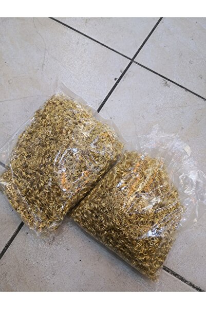 Genel Markalar Altın Renkli Avize Taşı Halkası, 400 Adet, Dekoratif ve Şık Tasarım