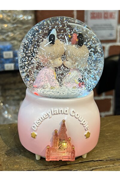 nesever store Disneyland Couple Kar Küresi Rüyalar Şehri Kar Küresi