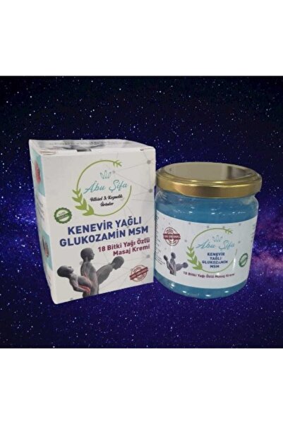 ABU ŞİFA BİTKİSEL & KOZMETİK ÜRÜNLER Abu Şifa Kenevir Yağlı 18 Bitki Özlü Mas...