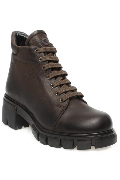 Mammamia D22kb-4015-z Casual Daily Leather Mink Γυναικείες Μπότες