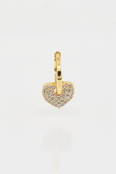 By Zeyna Aksesuar حلق نسائي ابتكر طرازك الخاص من حجر الزركون على شكل قلب حلزو...