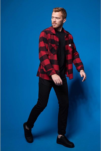 SÖR BÜLEND Men's Lumberjack Shirt Plus Size