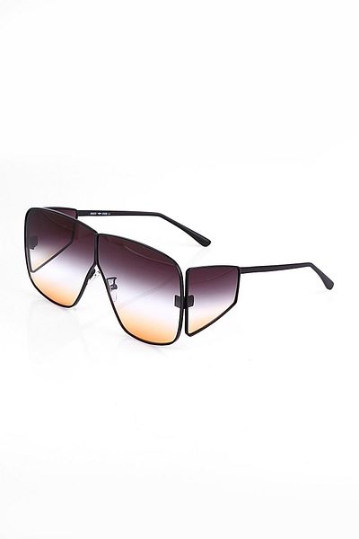 Angel Eyes Rectangular Black Unisex Sunglasses Ae2004C4B4449