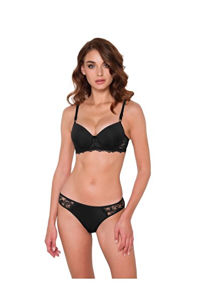 AYCI Σετ μικροσουτιέν χωρίς επένδυση με λεπτομέρεια από δαντέλα