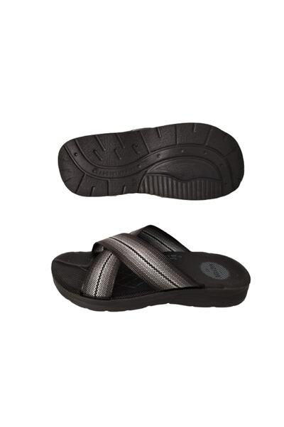 VİZYON Чоловічі великі розміри, димчасті, з ремінцем, ортопедичні, не ковзаючі тапочки