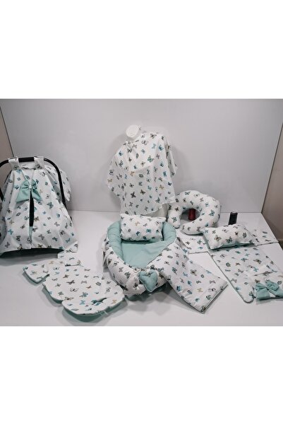 Balamira Yeşil Kelebek 10 Lu Babynest Seti