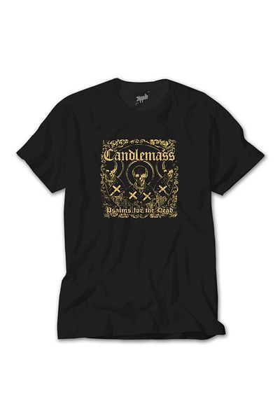 Z zepplin Candlemass Psalms For The Dead Black T-Shirt