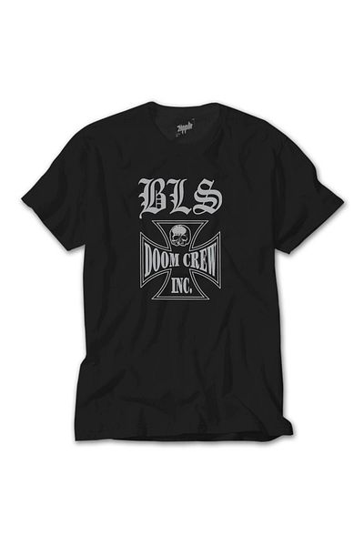 Z zepplin Black Label Society Doom Crew Μαύρο T-Shirt