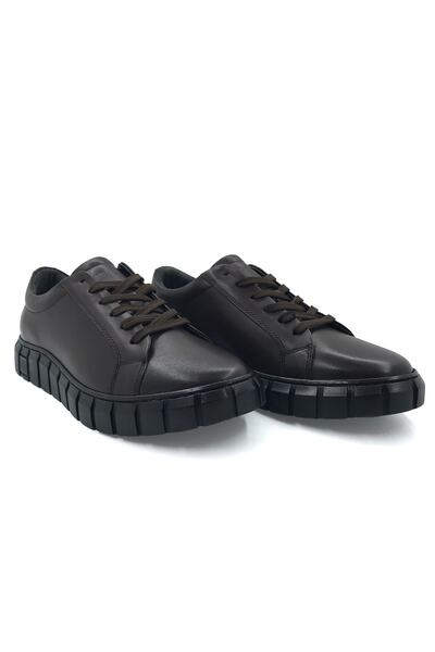 Pierre Cardin Erkek Kahve Hakiki Deri Sneaker Ayakkabı 77651