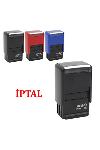 Sırdaş 910 Hazır Kaşe ( Iptal ) Kırmızı Mürekkep