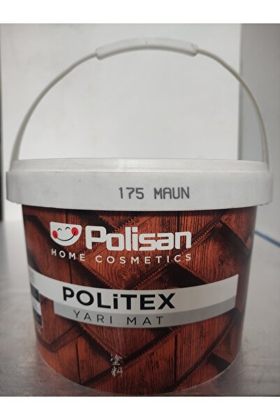Polisan Politex Yarımat Vernik**maun** 2.5l