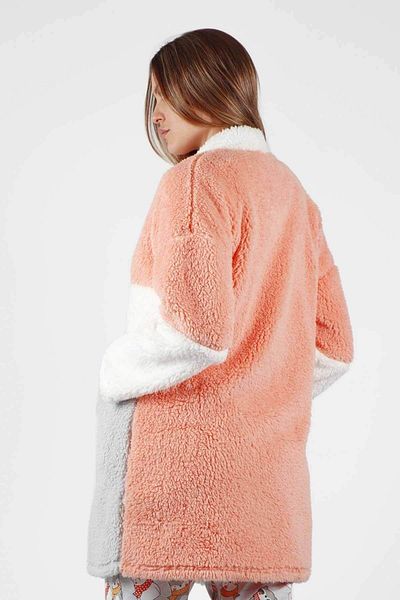 AYYILDIZ 57483 Pink Fleece Dressing Gown