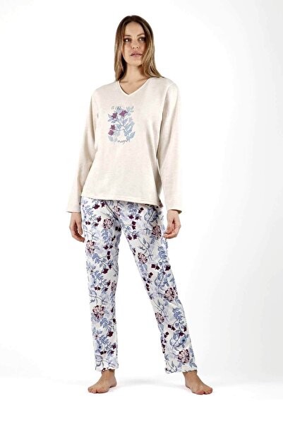 AYYILDIZ 56183 Bej Pijama Takımı
