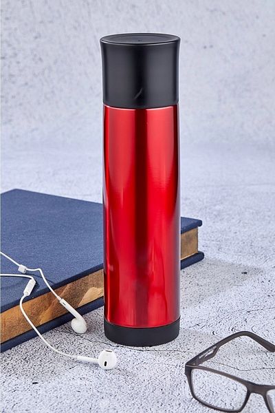 Cagla Homes Special Design 500 ml Stainless Steel Thermos Red 2021