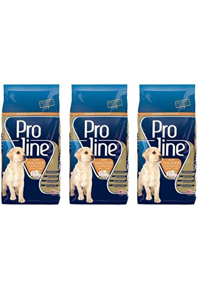 Pro Line Proline Puppy Tavuklu Tavuklu Yavru Köpek Maması 1 Kg X 3 Adet- Şeff...