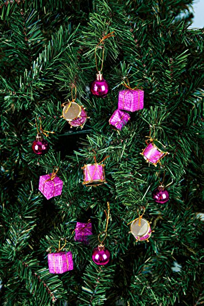 Waldern Χριστουγεννιάτικο στολίδι για χριστουγεννιάτικο δέντρο 3 εκ. 13 τεμ. Τύμπανο-τσιτσιάνικο μπάλα- Πακέτο δώρου