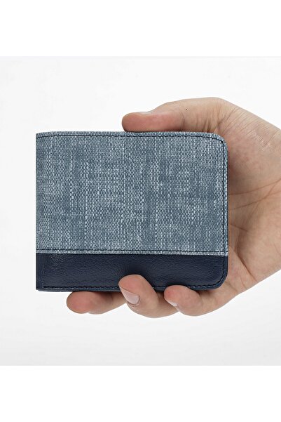 HighClass Ruby Erkek Mavi Deri Cüzdan