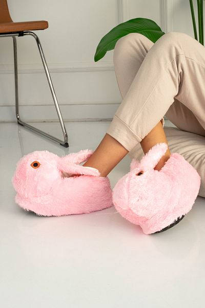 Mrt Shoes Λούτρινα Unisex Rabbit Slippers Home Παπούτσια