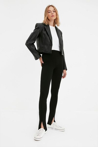Trendyol Collection Hose - Schwarz - Slim